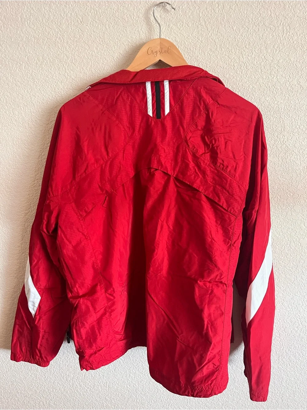 Adidas Nebraska Cornhusker Women’s Windbreaker - Picture 8 of 11